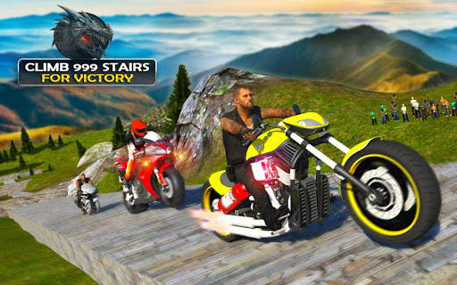 Extreme Offroad Stunt Bike Driving Simulator Games screenshot 17