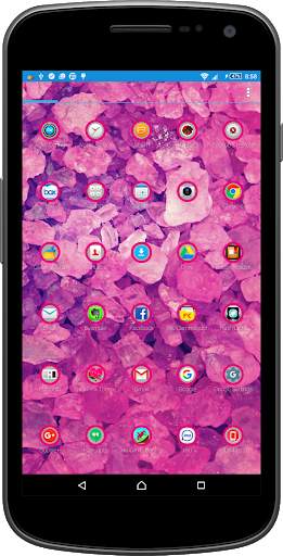 Girly Pink Theme & Launcher screenshot 3