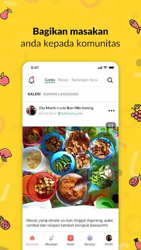 YoRipe - Komunitas Memasak screenshot 3