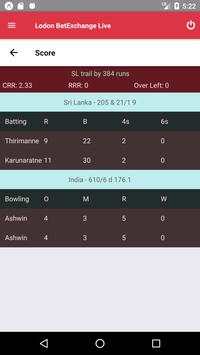 London BetExchange Live - Cricket screenshot 5