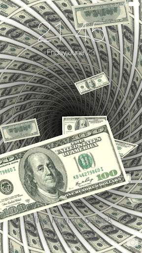 Money lock screen screenshot 5