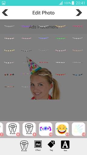 Braces photo editor & braces filter screenshot 4