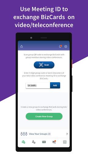 DoveCard: Exchange Business Cards on Video Calls скриншот 3