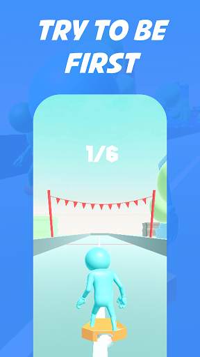 Stickman Skate Racing screenshot 5