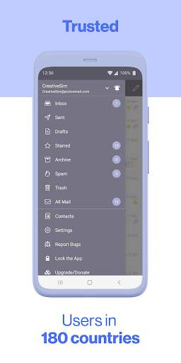 ProtonMail - Şifreli E-posta screenshot 4