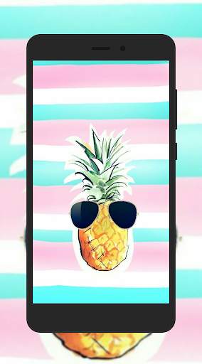 Cute Pineapple Wallpaper screenshot 7