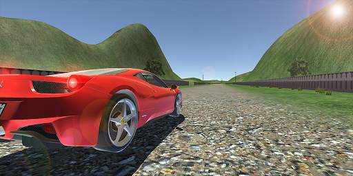 458 Italia Drift Simulator:Car Game Racing 3D-City screenshot 1