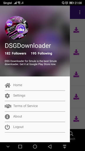 Smule Downloader - DSG Downloader for Smule screenshot 2