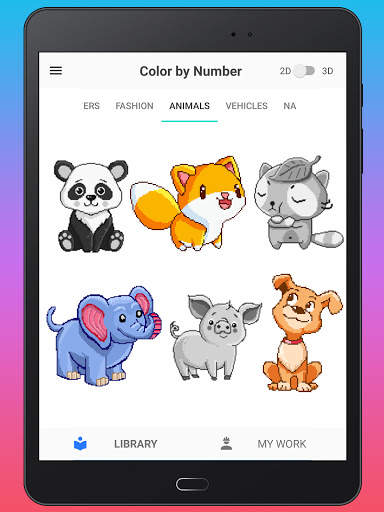 Color By Number - Unicorns Pixel Art screenshot 10