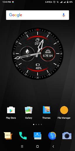 Fusion Watch Face & Clock Live Wallpaper 15 تصوير الشاشة