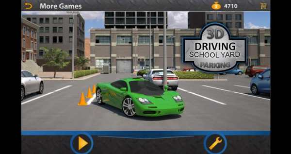 3D Driving School Yard Parking screenshot 5