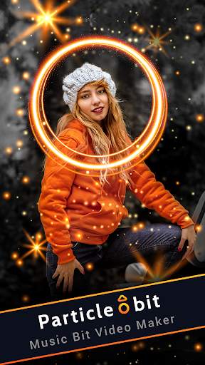 Particle.bit - Music bit video maker screenshot 1