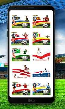Football World Cup 2018 Photo Frame screenshot 3