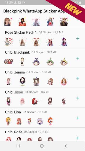 BLACKPINK WAStickerApps KPOP Idol for Whatsapp screenshot 1