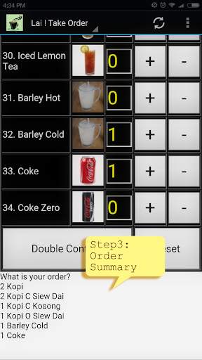 Coffee (Kopi) Order screenshot 4
