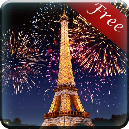 Eiffel Tower Fireworks LWP 1.0.1
