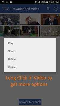 Video Downloader for Facebook screenshot 2