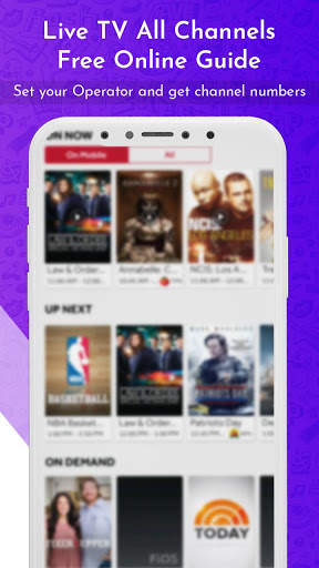 Live TV All Channels Free Online Guide screenshot 1