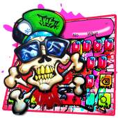 Skate Graffiti Keyboard Theme 10001006