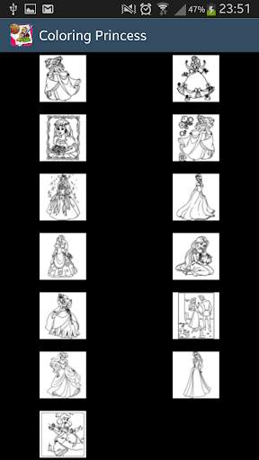 Colorear Princesas screenshot 2