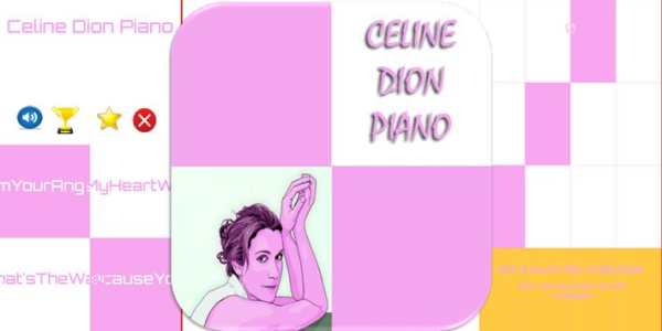 Celine Dion Piano Tiles screenshot 1