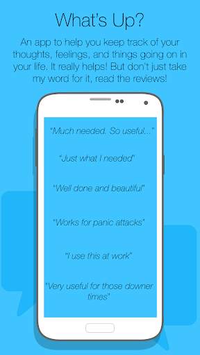 What's Up? - Mental Health App screenshot 1