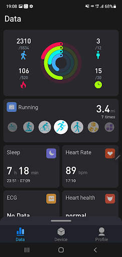 Zeroner(Zeroner Health Pro) screenshot 1