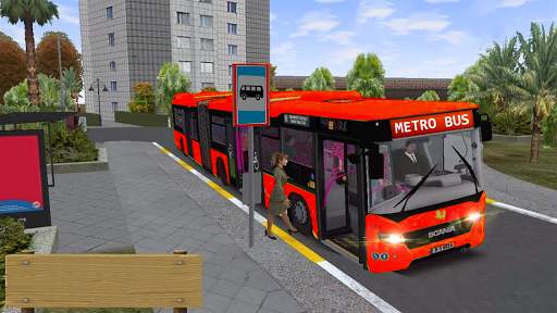 Metro Bus Game : City Bus Drive Simulator 2020 screenshot 4