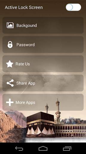 Mecca Live Screen Lock screenshot 2