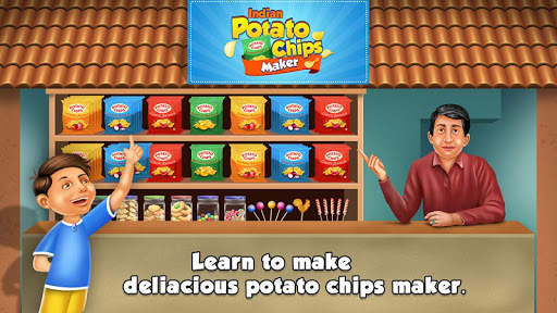Indian Potato Chips Maker Factory screenshot 1