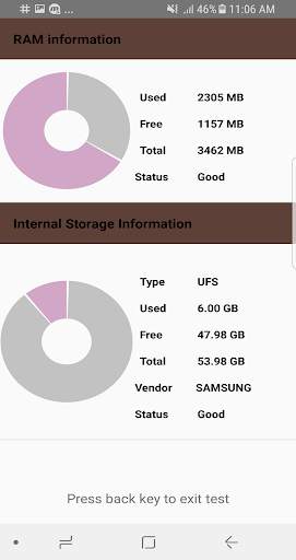 Device Checker  *SAM* (Phone and tablet testing) screenshot 5