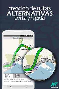 Professional GPS Navigator for Bus screenshot 1