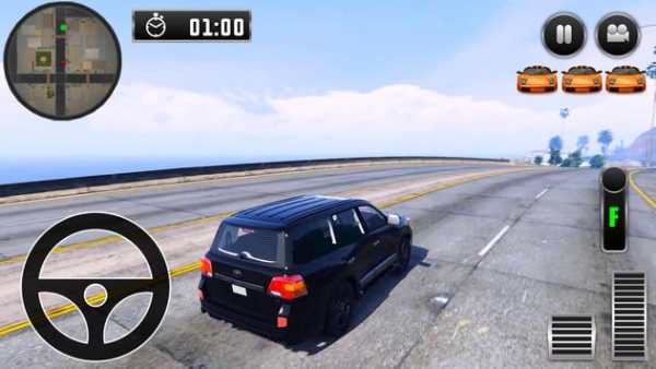 Driving Suv Toyota Car Simulator screenshot 3