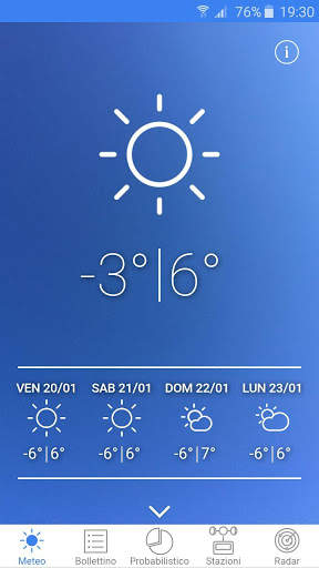Meteo Trentino screenshot 1