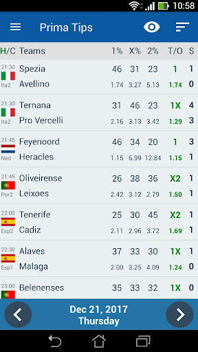 Football Predictions PrimaTips screenshot 1