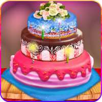 Cake Decorating  Cooking Games logo