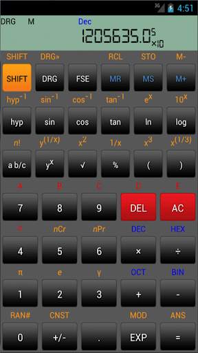 Calc ScientificCalculator free screenshot 6