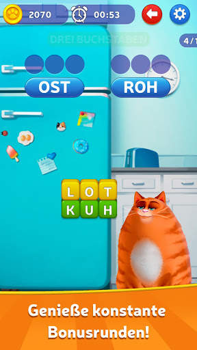 🔥Kitty Scramble: Wordstapel screenshot 3