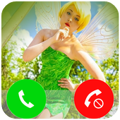 Fake Call From Tinkerbell Princess icon