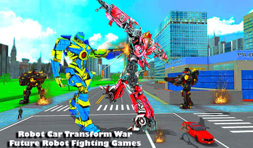 Real Bus Robot Car Battle:Transformation Game 2020 screenshot 10