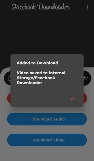 Video Downloader for Facebook screenshot 3