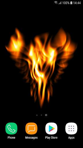 Fire Screen Live Wallpaper screenshot 1