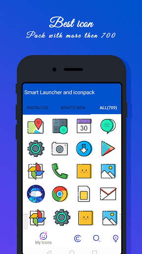 Smart Launcher and Iconpack screenshot 2
