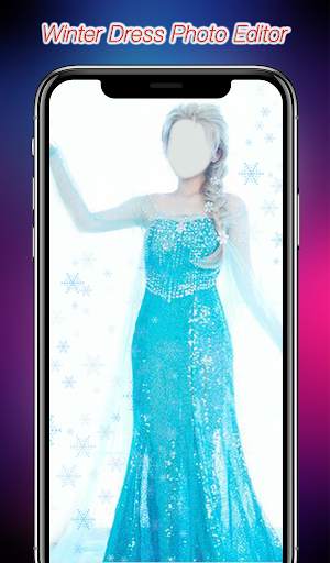 Winter Dress Photo Editor screenshot 4
