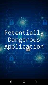Potentially Dangerous Application Checking 1 تصوير الشاشة