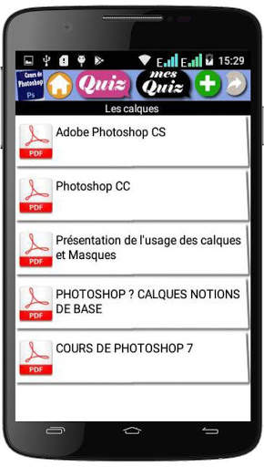Cours de Photoshop screenshot 1