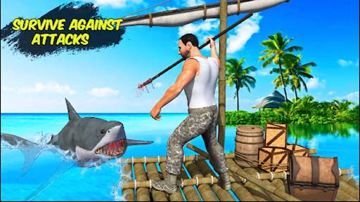 Grand Raft Survival Island screenshot 1