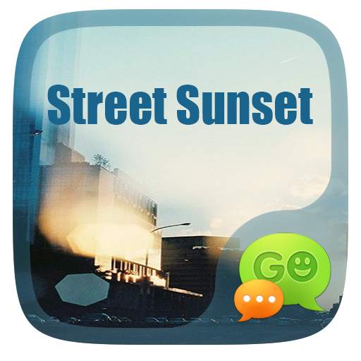GO SMS STREET SUNSET THEME 1.0