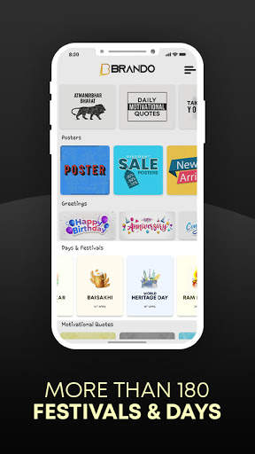 Brando App Festival Posters & Quotes Posters screenshot 3