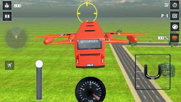 Modern Flying Bus Simulator screenshot 2